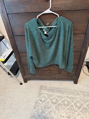 Band of Gypsies Forest Green Sweater